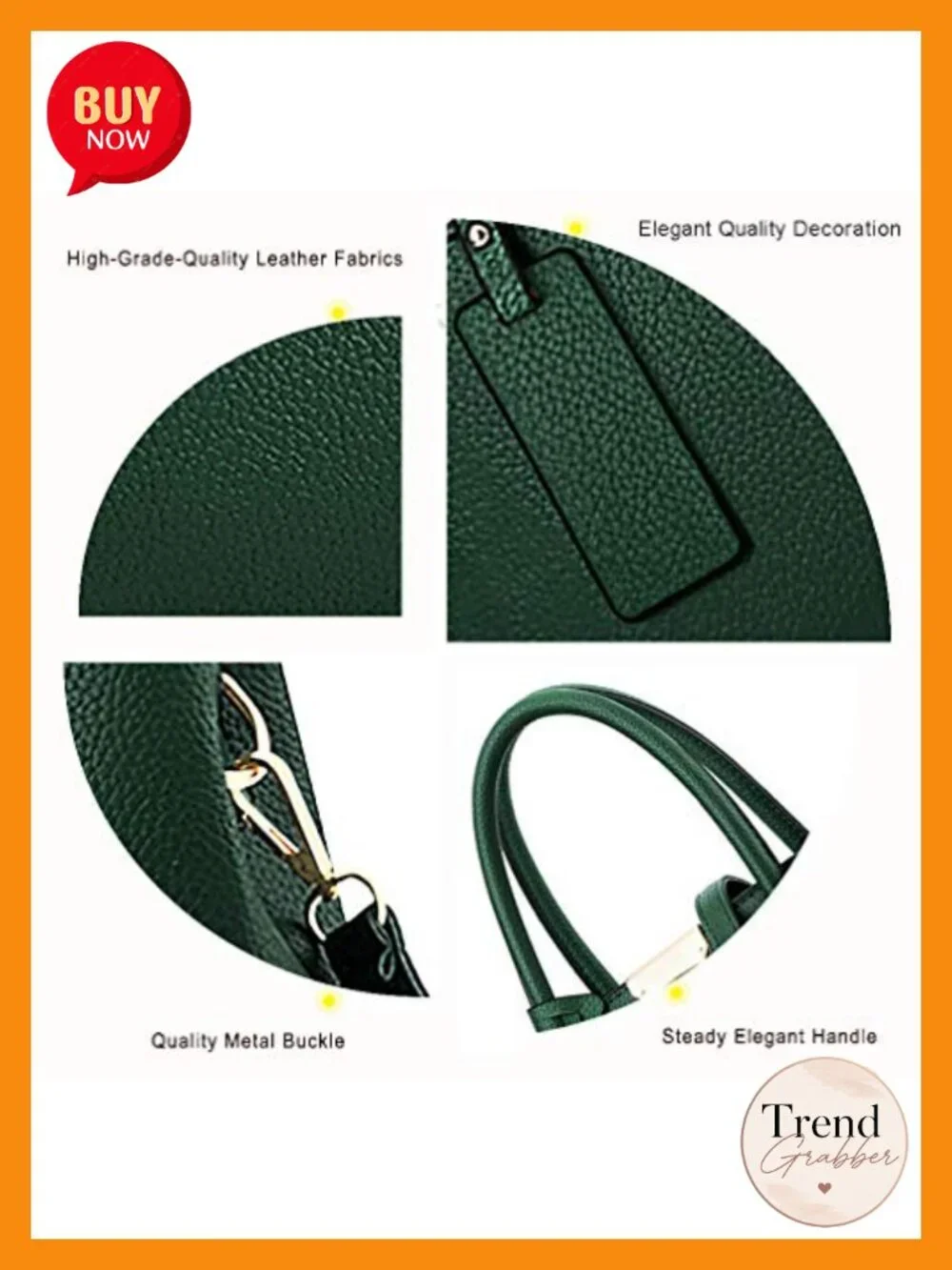 Satchel Handbag Shoulder Purse Tote Crossbody Bag Women PU Leather